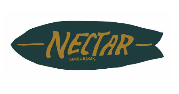 Nectar Sunglasses Surfboard Sticker 2