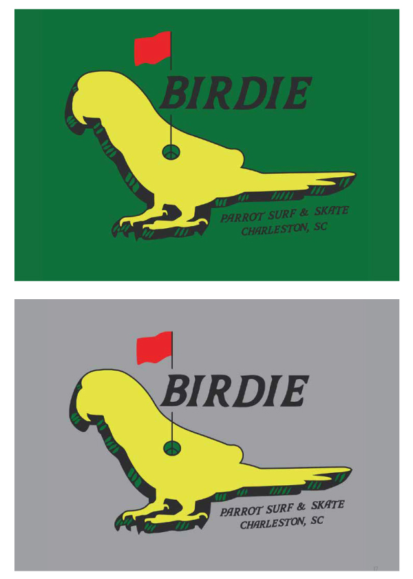 Parrot Birdie T Shirt Graphic