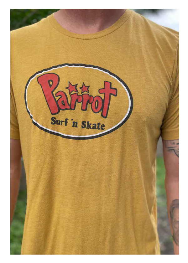 Parrot T Shirt Graphic Cajun Filet