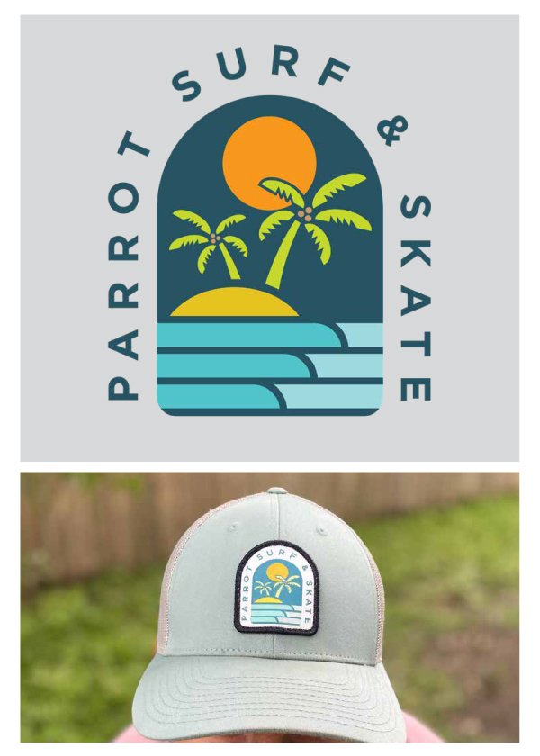 Parrot Island tee Graphics