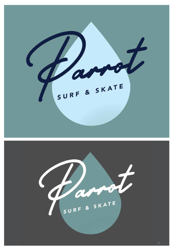 Parrot Water Drop Tee